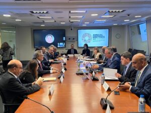 Ishaq Dar Meets IMF Officials