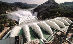 Water Release Tarbela Dam