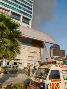 Fire Erupts at Centaurus Mall in Islamabad