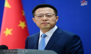 Chinese Foreign Ministry Spokesperson, Zhao Lijian