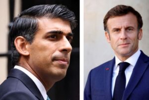 French President Macron, UK PM Sunak to Hold First Meeting at COP27