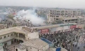 PTI protest