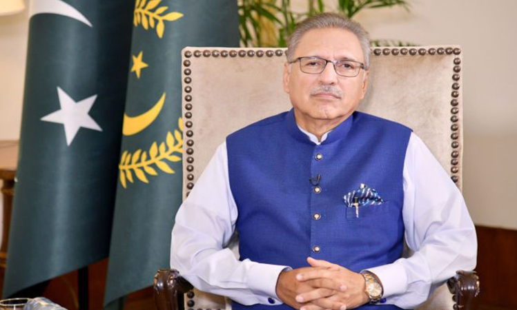 President Alvi Condoles Sindh