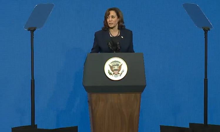 US Vice President Kamala Harris