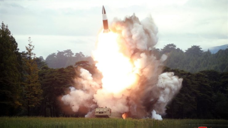 North Korea Fires 3 Short-range Ballistic missiles into East Sea Seoul