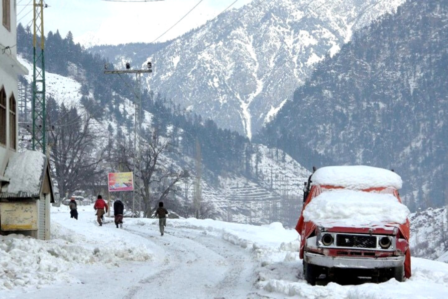 Heavy snowfall