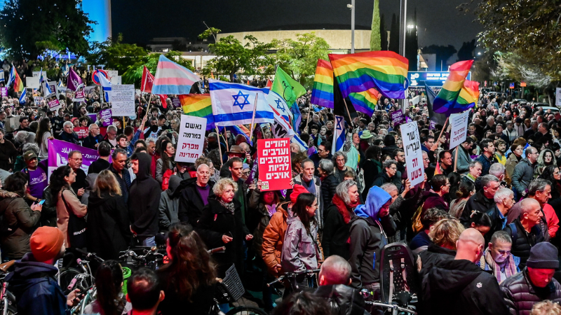 Thousands of Israelis Protest Against New Government’s Plans
