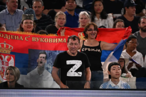 Ukraine Asks Australian Open to Ban Djokovic's Father Over Russian Flag Video