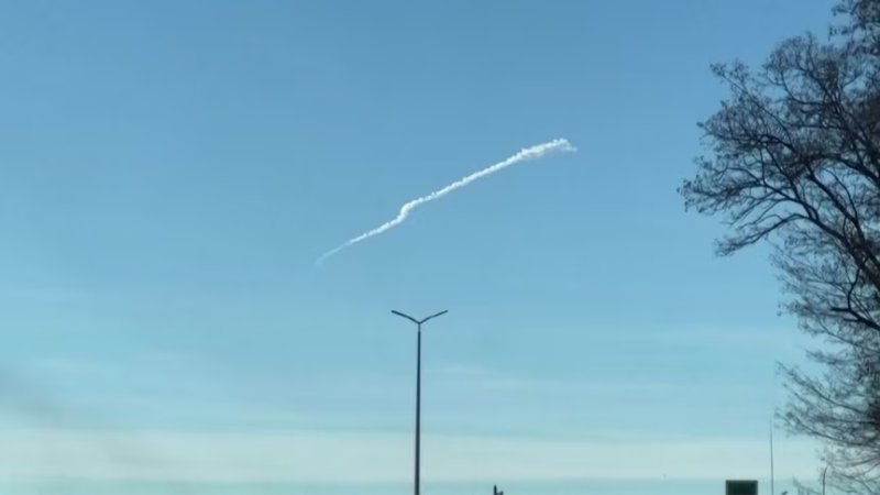 Ukraine Shoots Down Russian Balloons in Kyiv