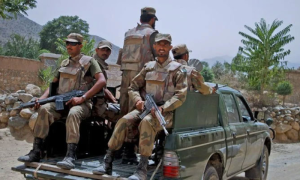 soldiers, Embrace, Operation, Balochistan, FC, Camp, ISPR,
