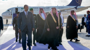 Eritrean President Arrives in Riyadh