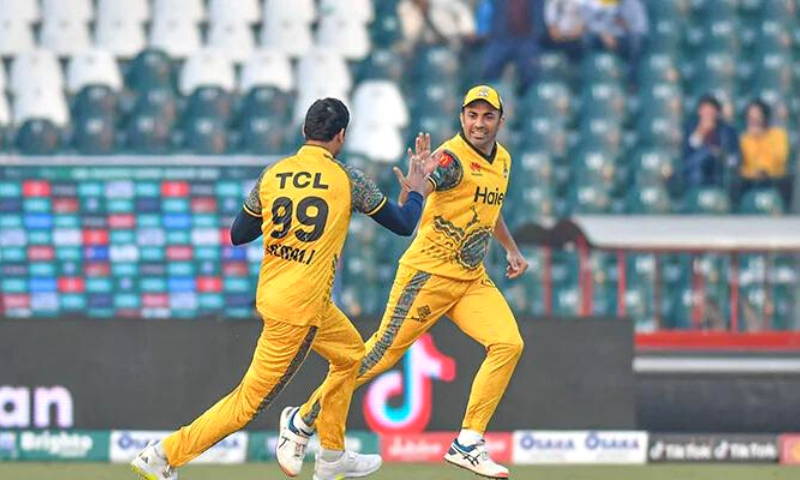 Peshawar Zalmi, Lahore Qalandars, PSL 8, Rawalpindi, Shaheen Shah Afridi, Babar Azam, Haris Rauf, Fakhar Zaman