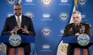 US, Russia Defense Ministers Discuss Black Sea Drone