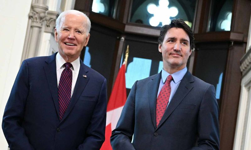 Biden, Joe Biden, US, Canada, Ottawa, Justin Trudeau, Border, GDP, Media, Radio Canada, New York, NATO, United States