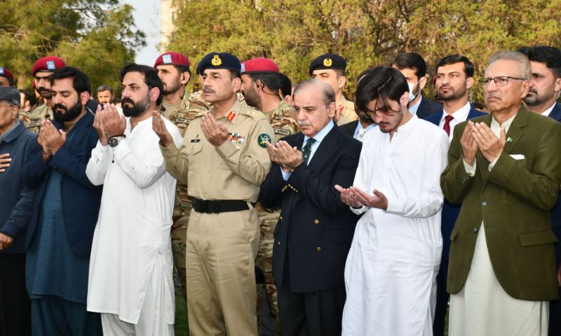 ISPR, government, Dr. Arif Alvi, Shehbaz Sharif, Funeral
