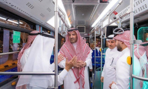 Electric Bus Service Launched to Connect Masjid e Nabavi and Madinah Airport