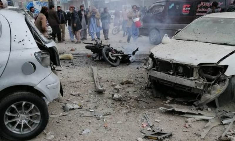 Quetta, Blast, Balochistan, Shahrah-e-Iqbal, Police, Mobile, Hospital