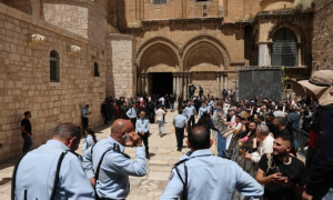Israeli Police Attack Christians Heading to Church in Jerusalem