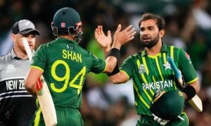 target, Babar Azam, Haris Rauf, Iftikhar Ahmed, Ihsanullah, Faheem Ashraf, Mohammad