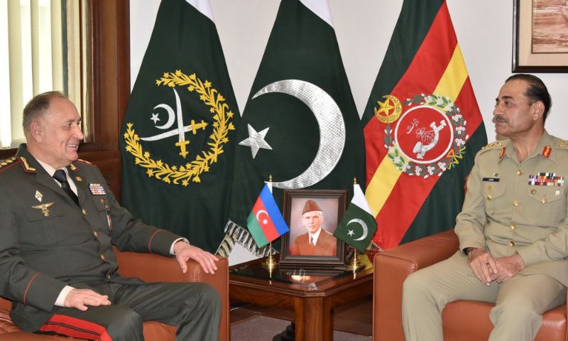 Pakistan, Azerbaijan, Military, Cooperation, ISPR, General Headquarters, GHQ, General Syed Asim Munir, Chief of Army Staff, COAS Inter-Services Public Relations, Rawalpindi