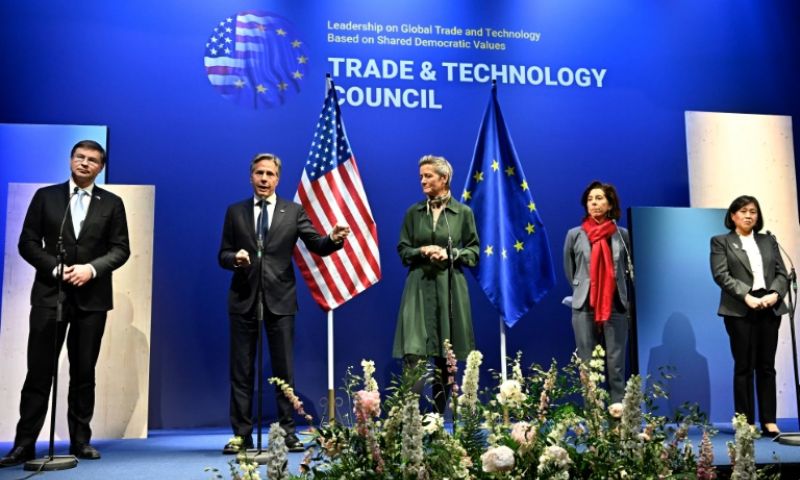 US, EU, Artificial Intelligence, ChatGPT, OpenAI, European Union, United States, Talks, Democratic, Technology, China, Trade, AI, Regulations
