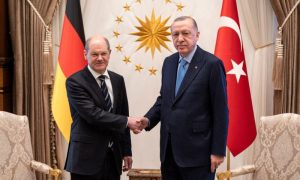 Erdogan, German, Chancellor, Turkish, Recep Tayyip Erdogan, Berlin, Government, Historic, Victory, Germany, NATO, Turkey, Visit, Mediterranean, European Union, Relations, Russia, Western, Kremlin, Ukraine, Vladimir Putin, US, Sweden, Ankara