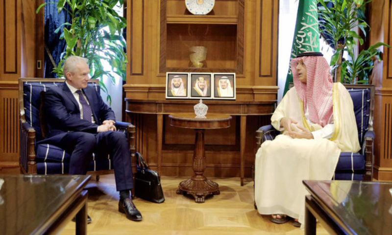 Saudi Foreign Affairs Officials Hold Meetings with UN General Assembly President