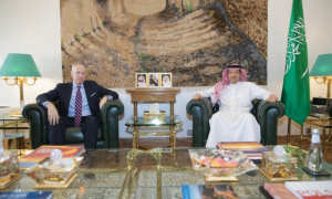 Saudi Minister Receives Newly Appointed US Ambassador