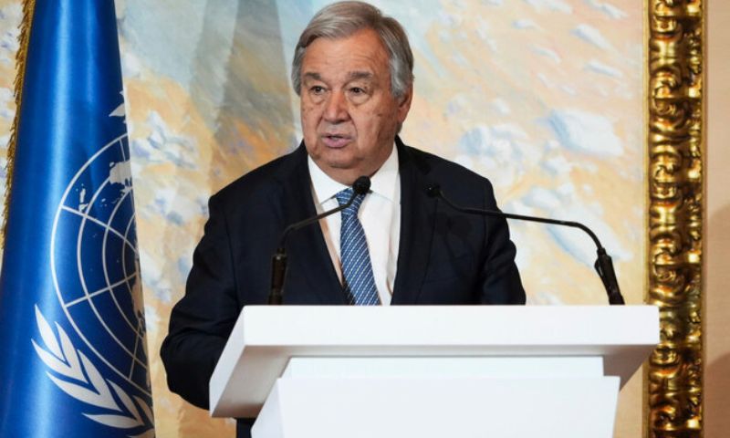 UN, Antonio Guterres, Doha, Talks, Afghanistan, Taliban, NGOs, Aid, United States, US, Government, China, Russia,