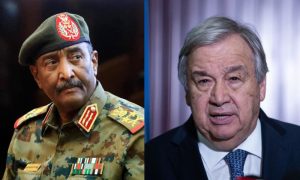 Sudanese, Army Chief, UN, Envoy, United Nations, Antonio Guterres, Picture, Deal, Sudan, US, Saudi Arabia, Khartoum,