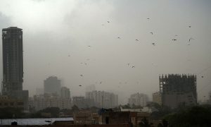 Karachi, Weather, Dust Storm