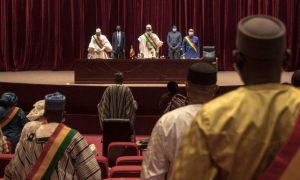 Malians, vote, referendum, military junta