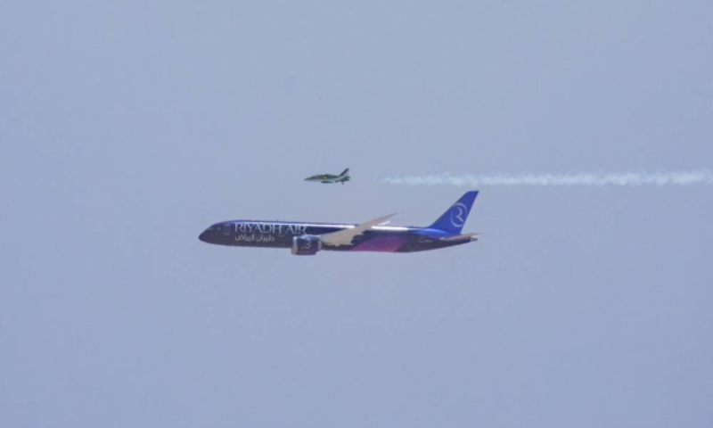 Riyadh Air Showcases its Livery for the First Time in the Sky