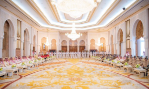 Saudi Crown Prince Receives Eid Al-Adha Well-wishers on behalf of King Salman