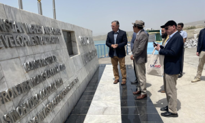 US Envoy Visits Gomal Zam Dam