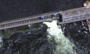 Ukraine Says Russian Forces Blew up Nova Kakhovka Dam in Kherson