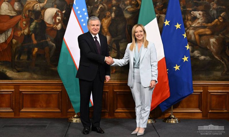 Uzbekistan, Italy, Prime Minister, Rome, Tashkent, Visit, Agreements, Relations, Culture, Trade, Aid, Afghan,