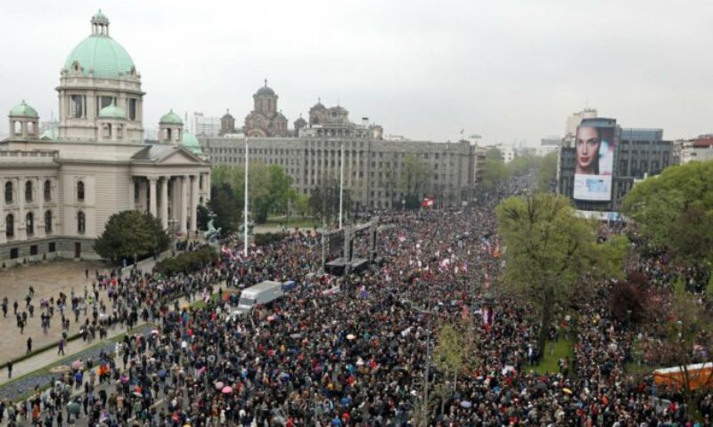 Belgrade, Serbia, Capital, Government, School, Students, Media, Broadcasting, Licenses, Television Channels, European, Political