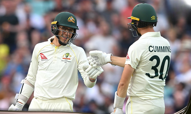 5th Test: Australia Lead by 12 Runs at Stumps