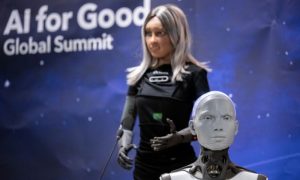 AI, Robots, Technologies, UN, United Nations, Conference, Artificial Intelligence, Geneva, Hanson Robotics, Economic