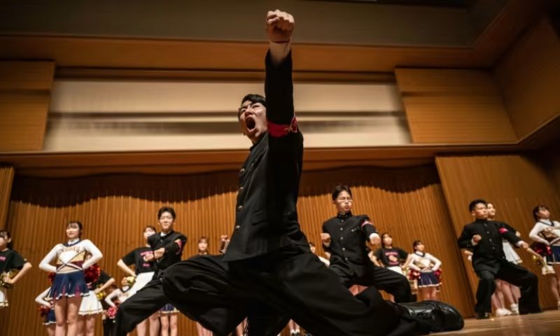 Macho Cheerleaders, Japan, Tradition, Culture