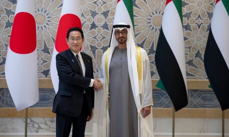 Japanese, Prime Minister, UAE, Abu Dhabi, Japan, United Arab Emirates, Jeddah, Saudi Arabia, Middle East,