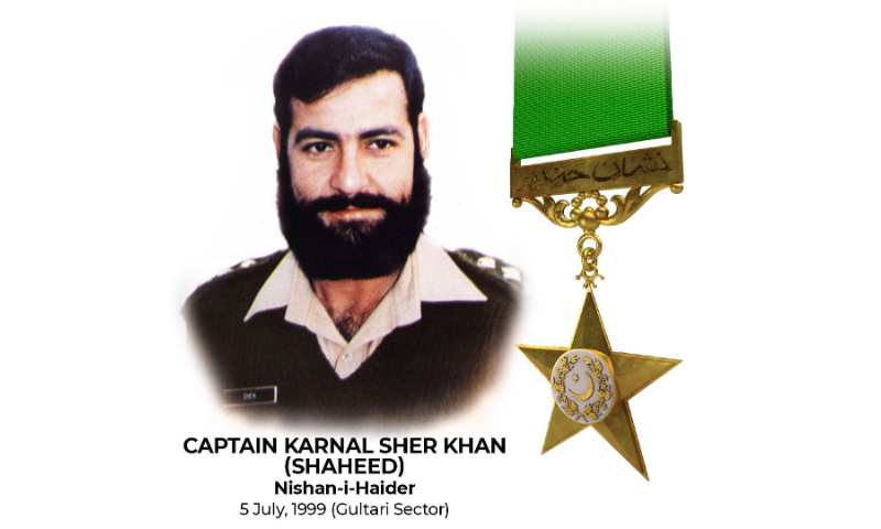 Pakistan, Army, Captain Karnal Sher Khan Shaheed, Nishan-e-Haider, military,