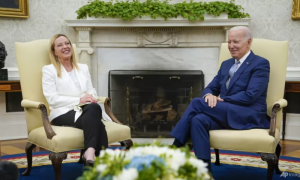 President Biden Welcomes Italian PM to Talk Ukraine, China