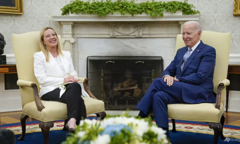 President Biden Welcomes Italian PM to Talk Ukraine, China