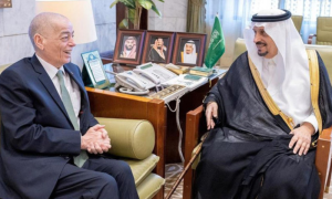 Riyadh Governor, Jordan’s Envoy Discuss Bilateral Ties