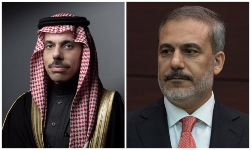 Saudi Arabia’s Foreign Minister Discusses Bilateral Ties with Turkish Foreign Minister