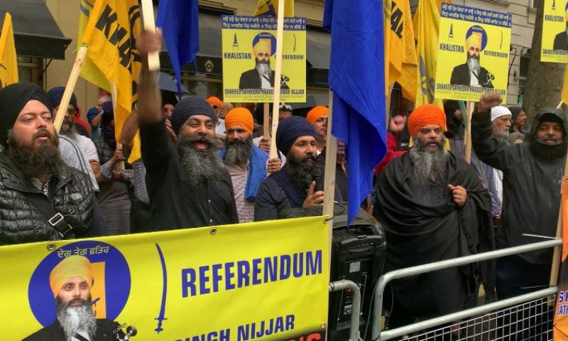 Indian, High Commission, London, Canada, Sikh, Protest, Khalistan, Government, Prime Minister, Narendra Modi