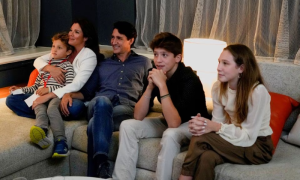 Canadian PM Says Focusing on Kids After Wife Separation