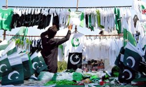 Jashn-e-Azadi, Peshawar, flags, Independence Day,